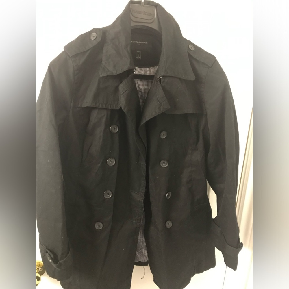 Banana Republic size large trench coat/ jacket